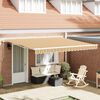 vidaXL Retractable Awning Multicolour 400 x 300 cm Fabric and Steel