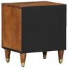 vidaXL Bedside Cabinet with Door Honey Brown 40 x 33 x 46 cm