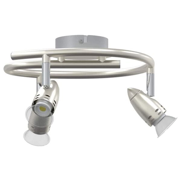 vidaXL Ceiling Spotlight Matt nickel 25 x 24 x 12 cm Steel