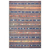 vidaXL Rug Blue and Orange 160x230 cm PP