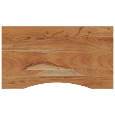vidaXL Desk Top 100x50x2.5 cm Rectangular Solid Wood Acacia