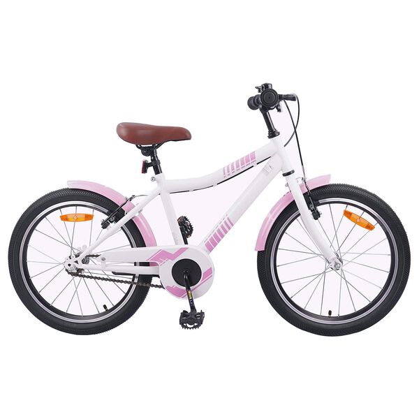 vidaXL Kids Bike 24'' for 8-12 Years Old Light Pink
