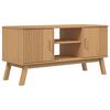 vidaXL TV Cabinet "OLDEN" Brown 114x43x57 cm Solid Wood Pine