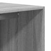 vidaXL Wardrobe Grey Sonoma 80x50x200 cm Engineered Wood