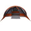 vidaXL Family Tent Cabin 6-Person Grey Waterproof