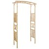 vidaXL Garden Arch Natural 110 x 40 x 205 cm Bamboo