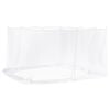 vidaXL Mosquito Net for Gazebo 220 mesh White 4.5 x 3 x 2 m Polyester