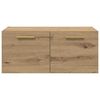 vidaXL Wall Cabinet Artisan oak 80 x 36.5 x 35 cm Engineered wood