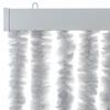 vidaXL Fly Curtain Grey 90x200 cm Chenille