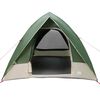 vidaXL Camping Tent with Roof Green 275 x 230 x 140 cm Taffeta