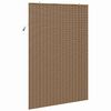 vidaXL Roller Blind with Curtains Manual Brown 140 x 220 cm Bamboo
