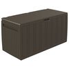 vidaXL Cushion Box Brown 117x45.5x57.5 cm 270 L