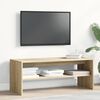 vidaXL TV Cabinet Sonoma Oak 100x40x40 cm Engineered Wood