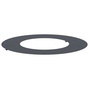 vidaXL suitable for Flat Tree Ring Anthracite &Oslash;40 / 70 cm Steel