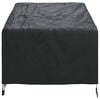 vidaXL Garden Chair Cover Black 90 x 90 x 50 / 75 cm 420D fabric