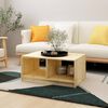 vidaXL Coffee Table 75x50x33.5 cm Solid Firwood