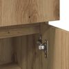 vidaXL Bathroom Cabinet Artisan Oak 30x30x95 cm Engineered Wood