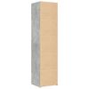 vidaXL Highboard Concrete Grey 45x42.5x185 cm Engineered Wood