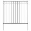 vidaXL Fence Element ASSEN Grey 170 x 200 cm Steel