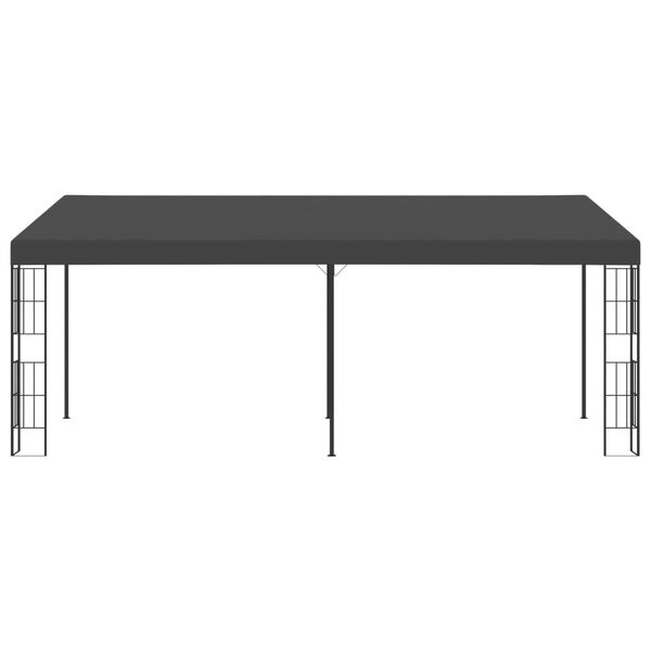 vidaXL Wall-mounted Gazebo 3x6 m Anthracite Fabric