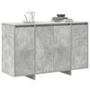 vidaXL Sideboard Concrete grey 120 x 41 x 75 cm Engineered wood
