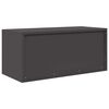vidaXL Storage Cabinet Black 90 x 40 x 40 cm Cold-Rolled Steel