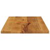 vidaXL Table Top 70x60x2.5 cm Rectangular Solid Wood Mango