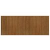 vidaXL Rug Rectangular Brown80x200 cm Bamboo