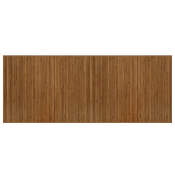 vidaXL Rug Rectangular Brown80x200 cm Bamboo