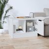 vidaXL Coffee Table White 50x50x36 cm Engineered Wood