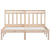 vidaXL Bed Frame without Mattress King Size Solid Wood