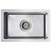 vidaXL Handmade Kitchen Sink Stainless Steel