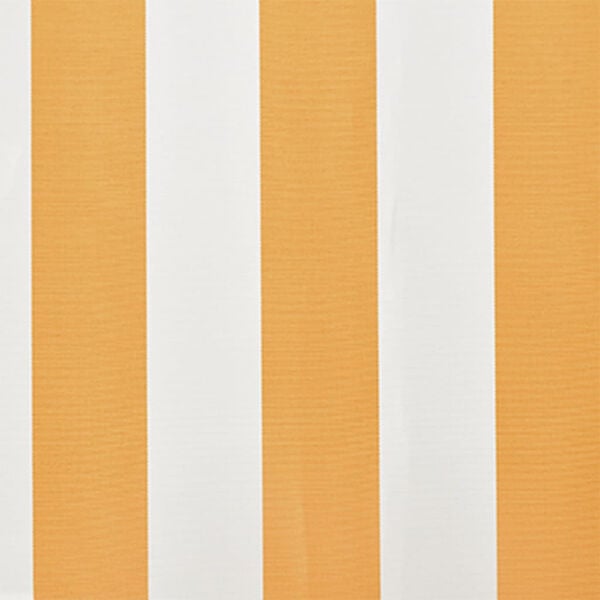 vidaXL Awning Top Sunshade Canvas Sunflower Yellow & White 6 x 3 m