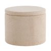 Venture Home Pouffe Dunken 51x51x43 cm Teddy Beige