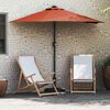 vidaXL Garden Parasol Terracotta 294 x 150 x 223 cm