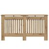 vidaXL Radiator Cover Artisan Oak 152 x 19 x 81.5 cm Engineered Wood