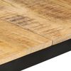 vidaXL Dining Table 180x90x76 cm Solid Rough Mango Wood