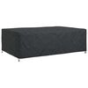 vidaXL Furniture Cover Plain Black 300 x 200 x 90 cm 600D