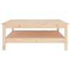 vidaXL Coffee Table 100x100x40 cm Solid Wood Pine