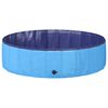 vidaXL Foldable Dog Swimming Pool Folding Blue 120 x 120 x 30 cm PVC