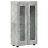 vidaXL TV Cabinet Set with Drawer Concrete Grey Engineered Wood