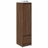 vidaXL Highboard Brown Oak 29.5x34x119.5 cm Engineered Wood