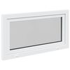 vidaXL Basement Window "RISOR" 110x60 cm Tilt&Turn DIN Right White
