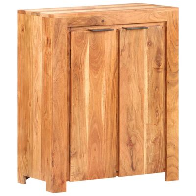vidaXL Sideboard 59x33x75 cm Solid Acacia Wood