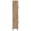 vidaXL Highboard Artisan Oak 69.5 x 34 x 180 cm Engineered Wood