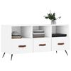 vidaXL TV Cabinet White 102x36x50 cm Engineered Wood