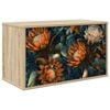 vidaXL Wall-mounted TV Cabinet LOCHEM 69 x 33 x 40 cm Sonoma Oak