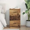 vidaXL Bedside Cabinet Old wood 38 x 38 x 66 cm Engineered wood