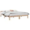 vidaXL Bed Frame without Mattress 160x200 cm Solid Wood Pine