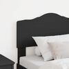 vidaXL Headboard with Headboard Black Oak 75 cm Engineered wood